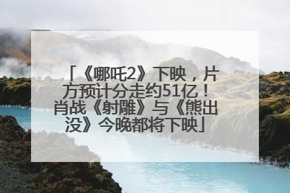 《哪吒2》下映，片方预计分走约51亿！肖战《射雕》与《熊出没》今晚都将下映