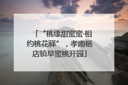 “桃缘甜蜜蜜·相约桃花驿”，孝南杨店镇早蜜桃开园