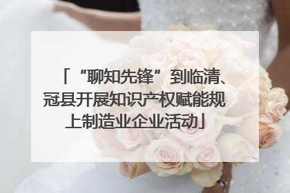 “聊知先锋”到临清、冠县开展知识产权赋能规上制造业企业活动