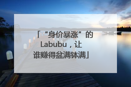 “身价暴涨”的Labubu，让谁赚得盆满钵满