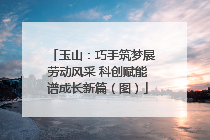 玉山：巧手筑梦展劳动风采 科创赋能谱成长新篇（图）