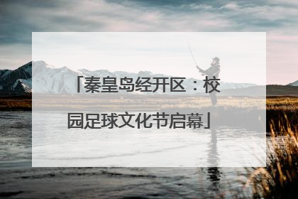 秦皇岛经开区：校园足球文化节启幕