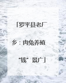 罗平县老厂乡：肉兔养殖“钱”景广