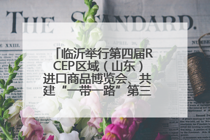 临沂举行第四届RCEP区域（山东）进口商品博览会、共建“一带一路”第三届临沂商城国际采购商大会新闻发布会