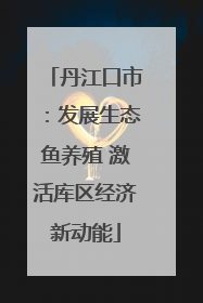 丹江口市：发展生态鱼养殖 激活库区经济新动能