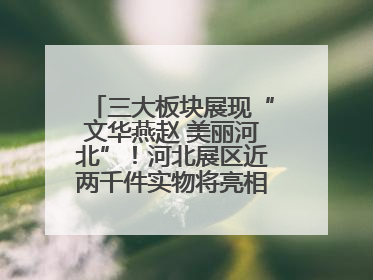 三大板块展现“文华燕赵 美丽河北”！河北展区近两千件实物将亮相深圳文博会