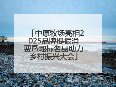 中原牧场亮相2025品牌提振消费暨地标名品助力乡村振兴大会