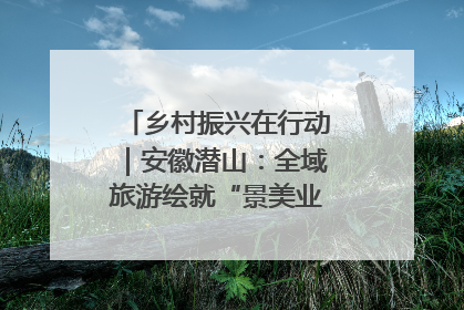 乡村振兴在行动｜安徽潜山：全域旅游绘就“景美业兴民富”新画卷
