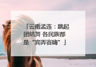 云南孟连：跳起团结舞 各民族都是“宾弄赛嗨”