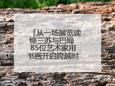 从一场展览读懂三苏与巴蜀 85位艺术家用书画开启跨越时空的文化对话