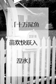 十万尾鱼苗欢快跃入湟水