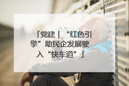 党建｜“红色引擎”助民企发展驶入“快车道”