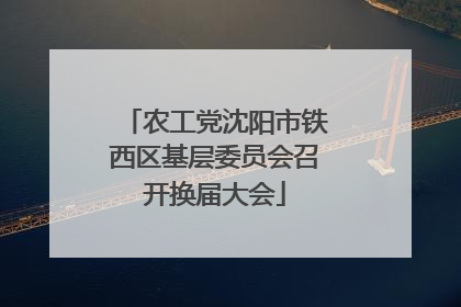 农工党沈阳市铁西区基层委员会召开换届大会