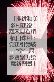 推进和美乡村建设｜嘉禾县石桥镇白珠村：党建引领破“空”局 乡贤聚力绘就新图景