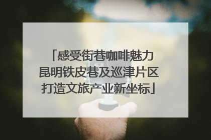 感受街巷咖啡魅力 昆明铁皮巷及巡津片区打造文旅产业新坐标
