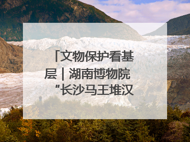 文物保护看基层｜湖南博物院“长沙马王堆汉墓陈列”展