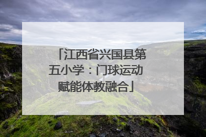 江西省兴国县第五小学：门球运动赋能体教融合