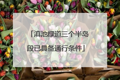 滇池绿道三个半岛段已具备通行条件
