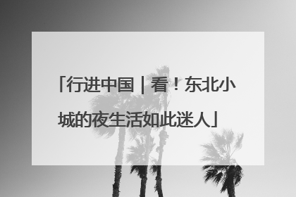 行进中国｜看！东北小城的夜生活如此迷人