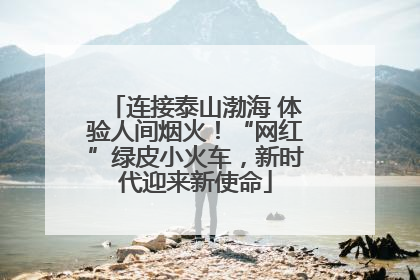连接泰山渤海 体验人间烟火！“网红”绿皮小火车，新时代迎来新使命