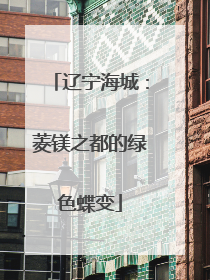 辽宁海城：菱镁之都的绿色蝶变