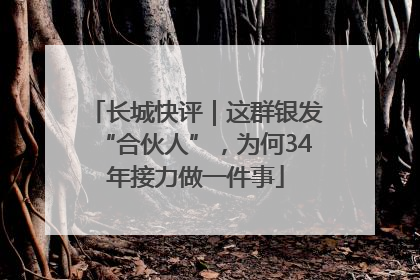 长城快评｜这群银发“合伙人”，为何34年接力做一件事