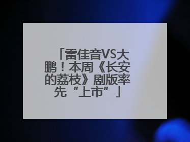 雷佳音VS大鹏！本周《长安的荔枝》剧版率先“上市”