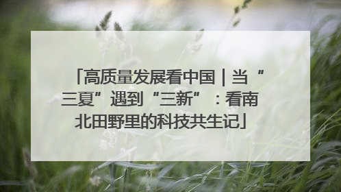 高质量发展看中国｜当“三夏”遇到“三新”：看南北田野里的科技共生记