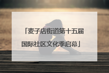 麦子店街道第十五届国际社区文化季启幕