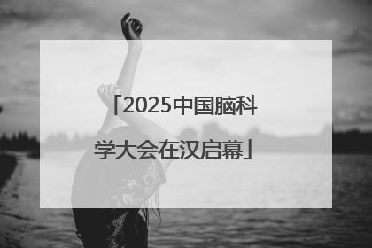 2025中国脑科学大会在汉启幕