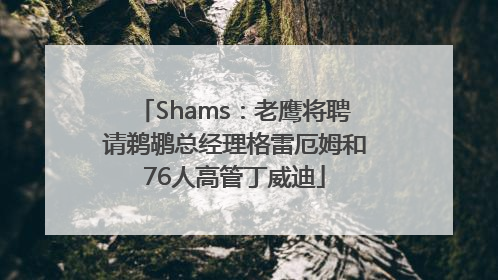 Shams：老鹰将聘请鹈鹕总经理格雷厄姆和76人高管丁威迪